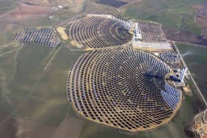 10 MW Abengoa solar power Tower plant in Spain, 1/20th the size of the proposed San Luis Valley project. 