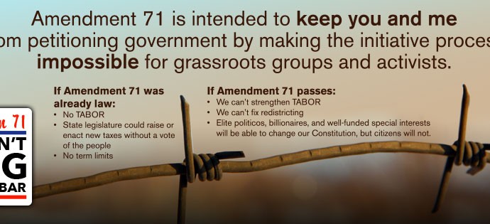 Announcing the Political Right Coalition Against Amendment 71