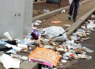 How Much Trash a Political Rally Leaves for Others to Clean Up Tells You Something, Doesn’t It?