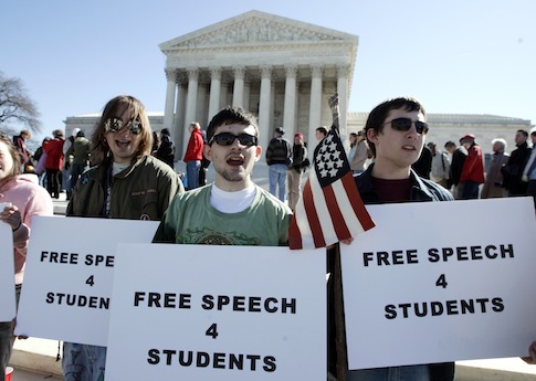 Colleges shouldn’t have the right to infringe on free speech