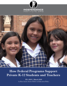 How Federal Programs Support Private K-12 Students and Teachers
