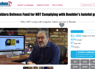 VIDEO: Boulder’s Gun Ban UPDATE, Crowdfunding Campaign Launched