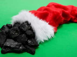 Give a lump of coal to Polis for Christmas